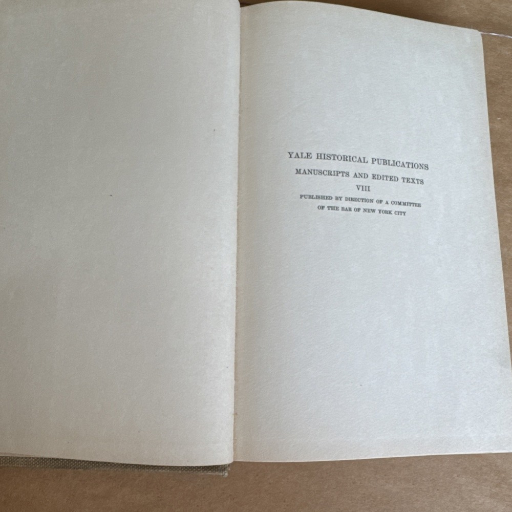 1925 Cases In Vice-Admiralty & Admiralty New York 1715-1788 Hough Yale Univ HC - Picture 9 of 16